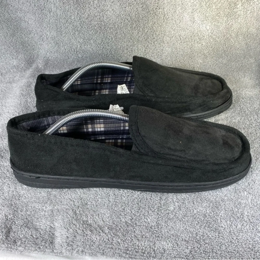 New Revolution Mens Light Weight Slippers Size 13 Black‎